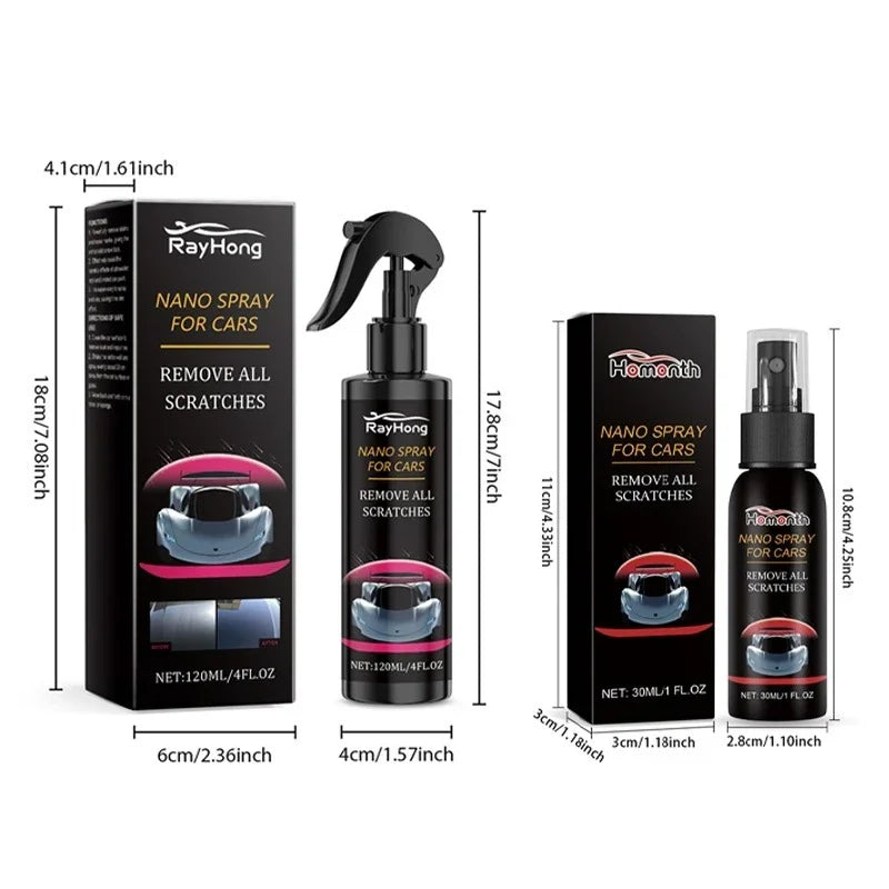 1-10PCS Car Nano Coating Spray
